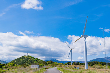 東伊豆町風力発電所　静岡県東伊豆町