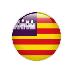 Flag of the Balearic Islands button