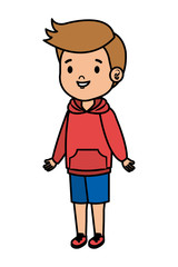 little boy kid character