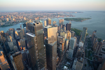 Fototapeta na wymiar Manhattan New York