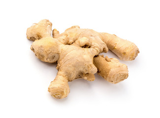 ginger on white background