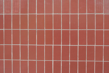 Contemporary Red Tile glossy mosaic Earthenware material