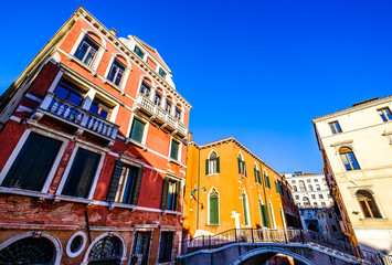 Naklejka premium canal in venice - italy