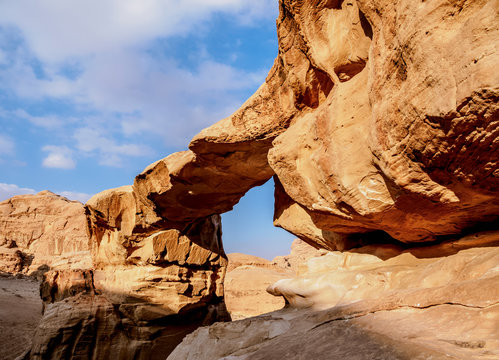Um Fruth Rock Bridge, Wadi Rum, Aqaba Governorate, Jordan