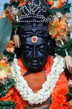 Mariamman Hindu Temple, Goddess Periyachi Amman, Ho Chi Minh City, Vietnam