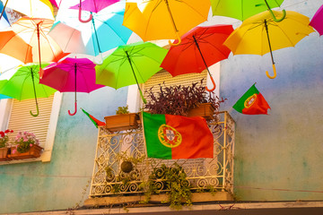 Festa dos Guarda Chuvas em Águeda, POrtugal