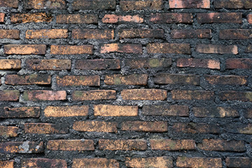 Old Grunge Brick Wall Texture Background.