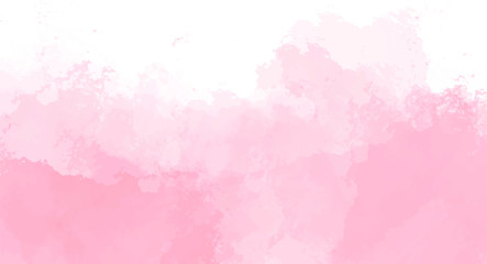 Abstract pink watercolor background for your design, watercolor background concept, vector.