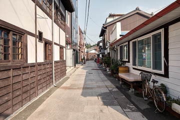 Fototapeta premium Guryongpo Modern Culture and History Street in Pohang-si, Korea
