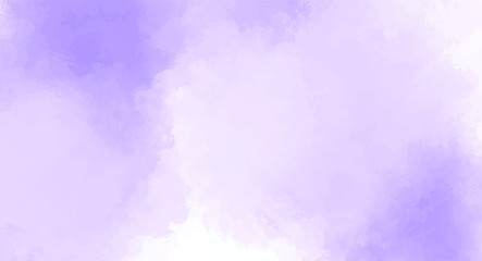 Fototapeta na wymiar Abstract purple watercolor background for your design, watercolor background concept, vector.