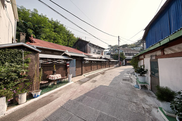 Fototapeta na wymiar Guryongpo Modern Culture and History Street in Pohang-si, Korea