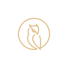 Obraz premium olw line vector illustration logo design