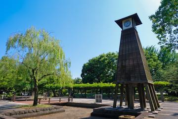 江東区 清澄公園 時計台