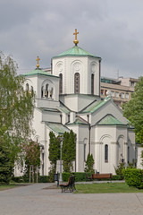 Fototapeta na wymiar Small Church Saint Sava