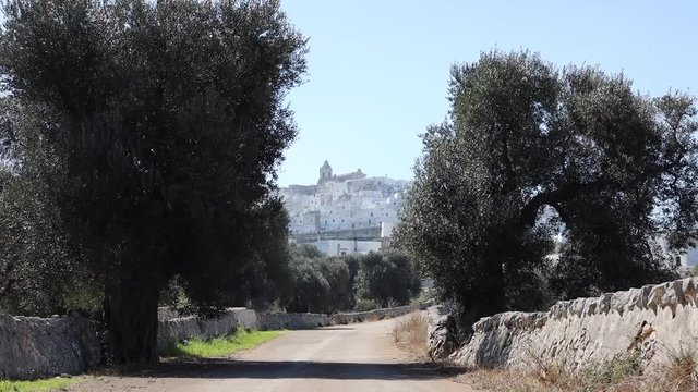Ostuni, Apulien, Italien