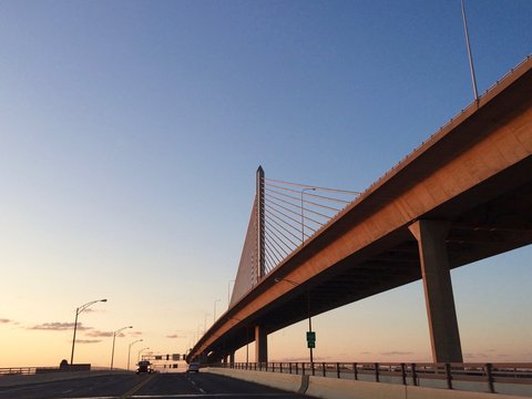 Veterans Glass City Skyway bridge