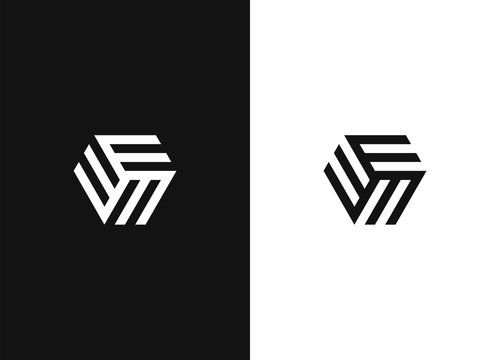 Black white version of the design element