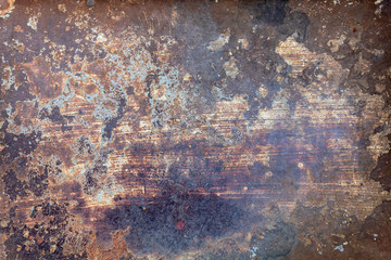 Old Weathered Rusty Metal Texture