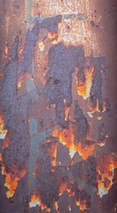 Old Weathered Rusty Metal Texture