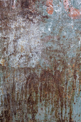 Old Weathered Rusty Metal Texture