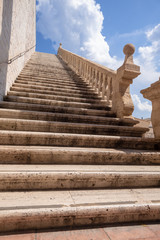 Fototapeta premium stairway to heaven Assisi in Italy