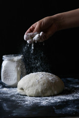 Dough flour