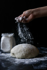 Dough flour