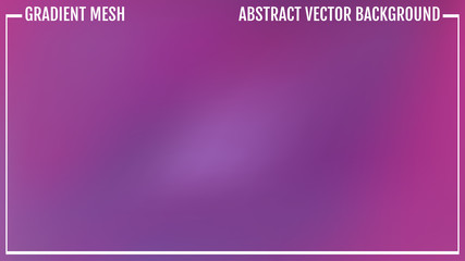 Abstract pink and purple vector background, color mesh gradient, wallpaper for you project