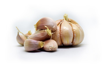 Garlic Cloves and bulb