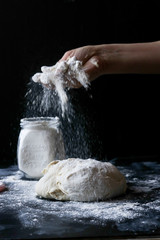 Dough flour