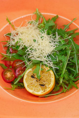 vegetable salad.seasonal salad.salad for vegetarians