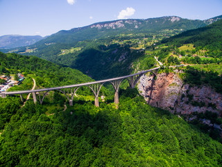Mountain River Arc Bridge