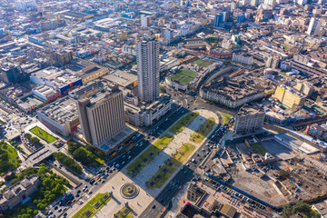 Fototapeta premium Aerial view of Lima.