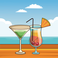 alcoholic drinks beverages cartoon