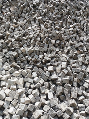 grey cobblestone texture background