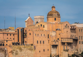 Cagliari, Sardinia, Italy. An ancient city with a long history under the rule of several civilisations.