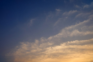 Beautiful Sunrise Sky Background.