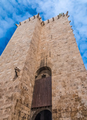 Torre dell'Elefante (Iower of the elephant)  a medieval tower in the Castello district of Cagliari,...