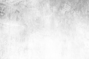 White Grunge Concrete Wall Texture Background.