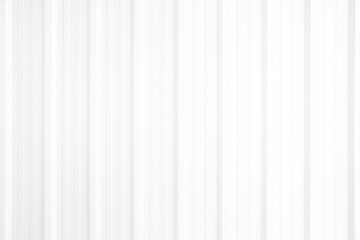 White Corrugated Metal Wall Texture Background.