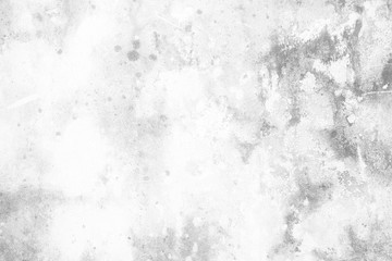 White Grunge Concrete Wall Texture Background.