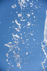 Naklejka premium water foam in a fountain