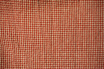red fabric background