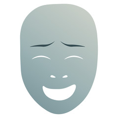 Happy theatrical mask
