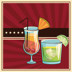 alcoholic drinks beverages cartoon