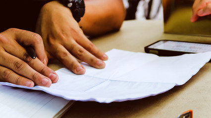 Business people discussion working concept Background