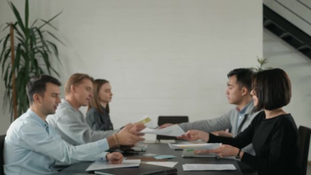 Great job! Successful business team is clapping their hands in modern office coworking, celebrating the performance of new product applause together success