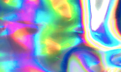 Abstract hologram banner background