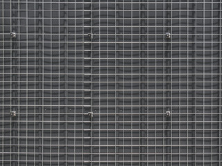 Full Frame Background of Metal Square Wire Mesh