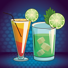 alcoholic drinks beverages cartoon